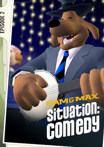 Cover image for the game Sam & Max: Save the World - Episode 2: Situation Comedy