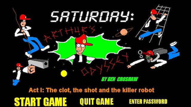 Image for the game Saturday: Arthur's Odyssey