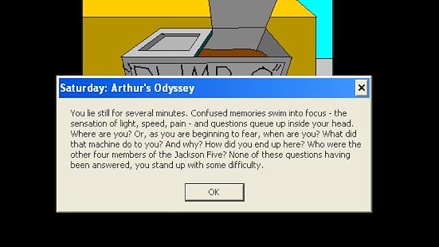 Image for the game Saturday: Arthur's Odyssey