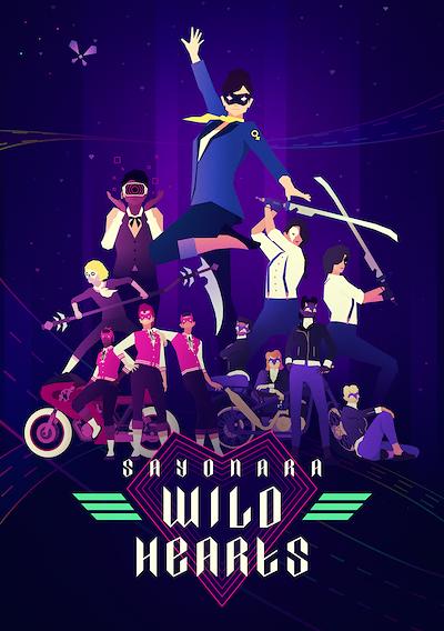 Cover image for the game Sayonara Wild Hearts