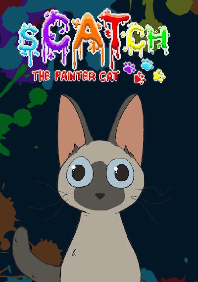 Cover image for the game Scatch: The Painter Cat
