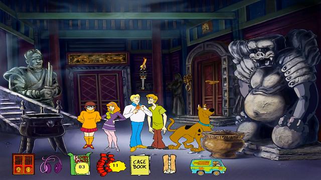 Image for the game Scooby-Doo: Case File #2 - The Scary Stone Dragon