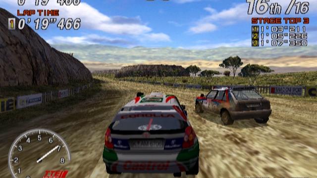 Image for the game Sega Rally 2