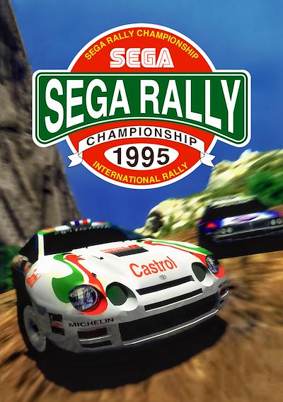 Cover image for the game Sega Rally Championship