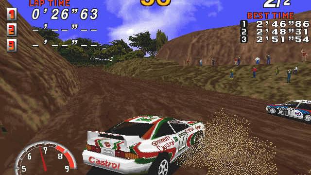 Image for the game Sega Rally Championship