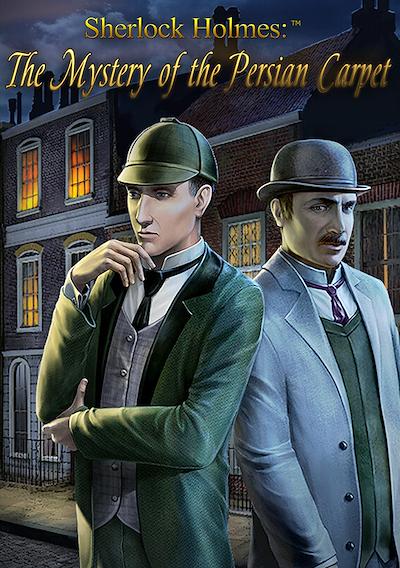 Cover image for the game Sherlock Holmes: The Mystery of the Persian Carpet