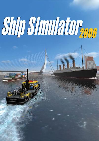 Cover image for the game Ship Simulator 2006
