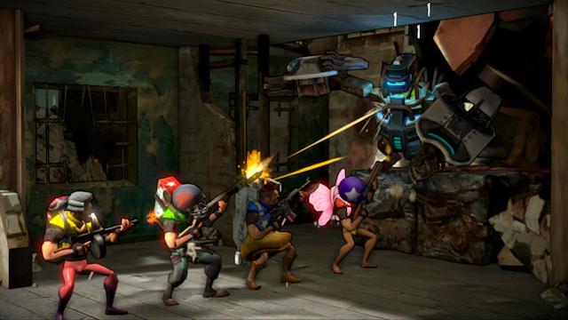 Image for the game Shoot Many Robots