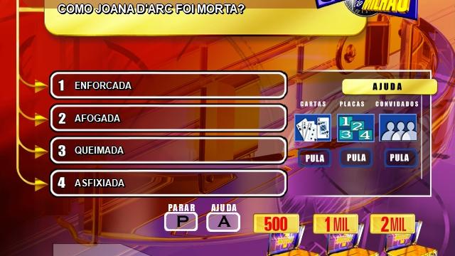 Image for the game Show do Milhão