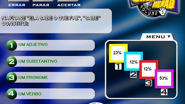 Image for the game Show do Milhão Volume 5