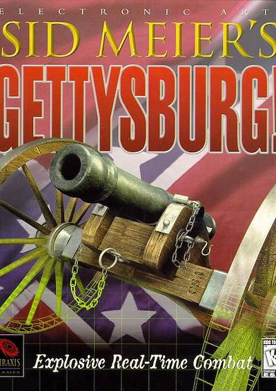 Cover image for the game Sid Meier's Gettysburg!