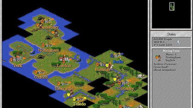 Image for the game Sid Meier's Civilization II