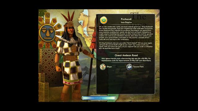 Image for the game Sid Meier's Civilization V: Civ and Scenario Double Pack - Spain and Inca