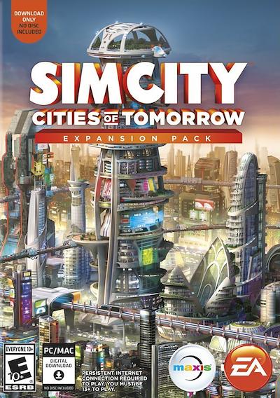 Cover image for the game SimCity: Cities of Tomorrow