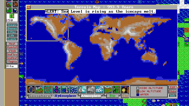 Image for the game SimEarth: The Living Planet