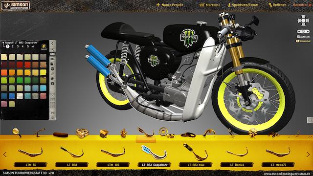 Image for the game Simson Tuningwerkstatt 3D