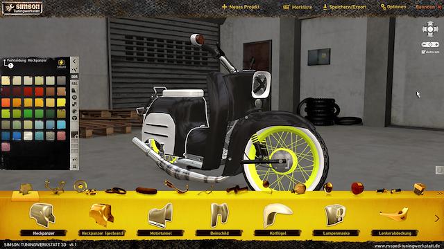 Image for the game Simson Tuningwerkstatt 3D