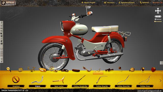 Image for the game Simson Tuningwerkstatt 3D
