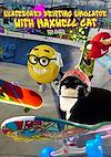 Cover image for the game Skateboard Drifting Simulator with Maxwell Cat: The Game