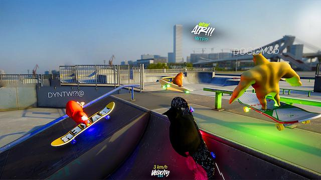 Image for the game Skateboard Drifting Simulator with Maxwell Cat: The Game