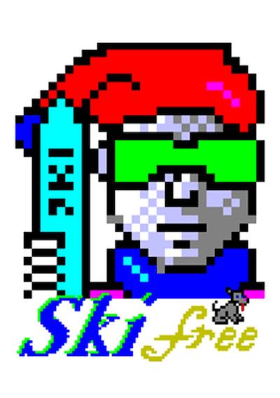 Cover image for the game SkiFree