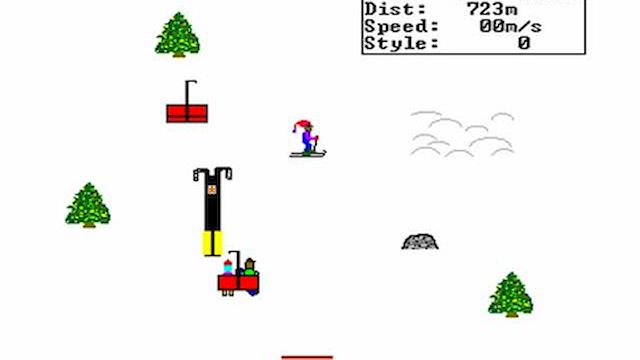 Image for the game SkiFree