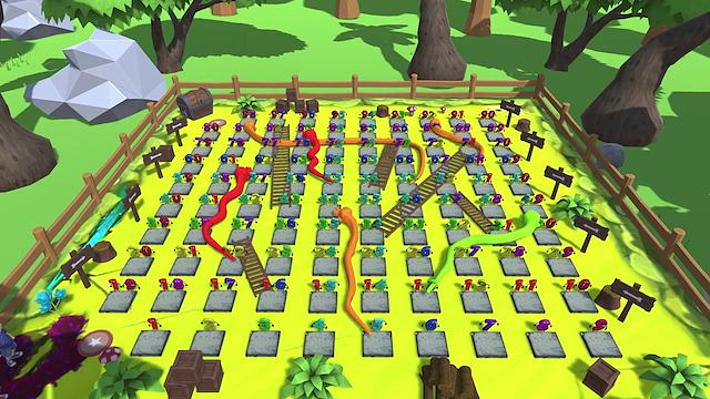 Image for the game Snakes and Ladders Championship