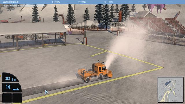 Image for the game Snowcat Simulator