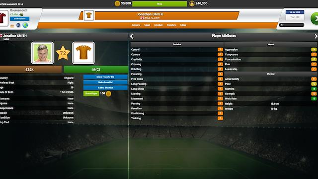 Image for the game Soccer Manager 2016