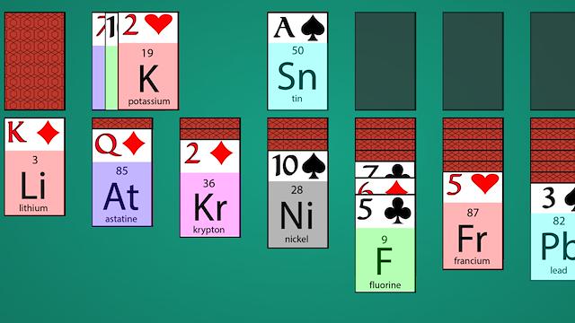 Image for the game Solitaire: Learn Chemistry!