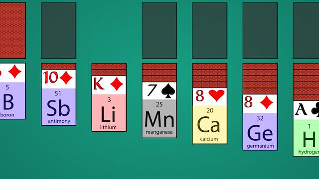 Image for the game Solitaire: Learn Chemistry!