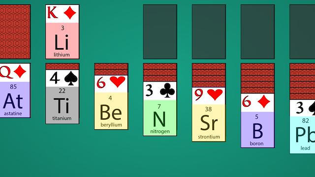 Image for the game Solitaire: Learn Chemistry!