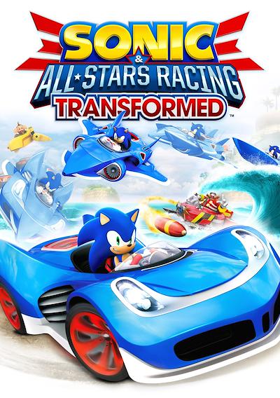 Cover image for the game Sonic & All-Stars Racing Transformed
