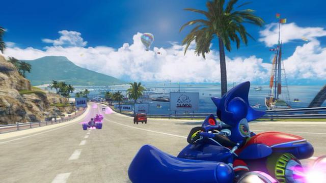 Image for the game Sonic & All-Stars Racing Transformed: Metal Sonic & Outrun DLC