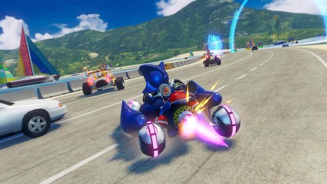 Image for the game Sonic & All-Stars Racing Transformed: Metal Sonic & Outrun DLC
