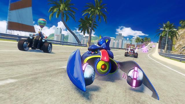 Image for the game Sonic & All-Stars Racing Transformed: Metal Sonic & Outrun DLC