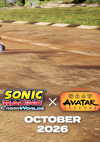 Cover image for the game Sonic Racing: CrossWorlds - Avatar Legends Pack