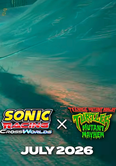 Cover image for the game Sonic Racing: CrossWorlds - Teenage Mutant Ninja Turtles Mutant Mayhem Pack