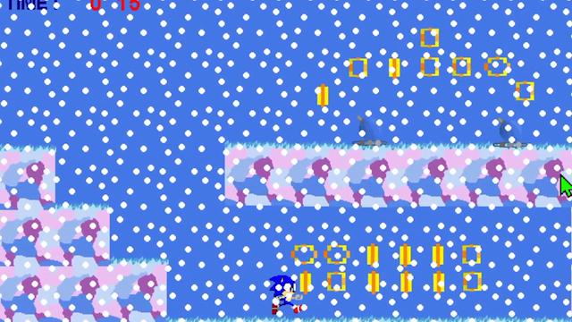 Image for the game Sonic Robo Christmas Blast