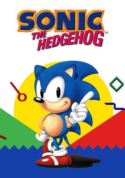 Cover image for the game Sonic the Hedgehog