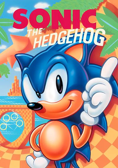 Cover image for the game Sonic the Hedgehog