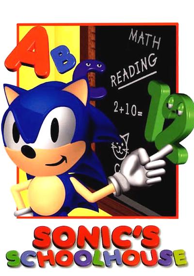 Cover image for the game Sonic's Schoolhouse