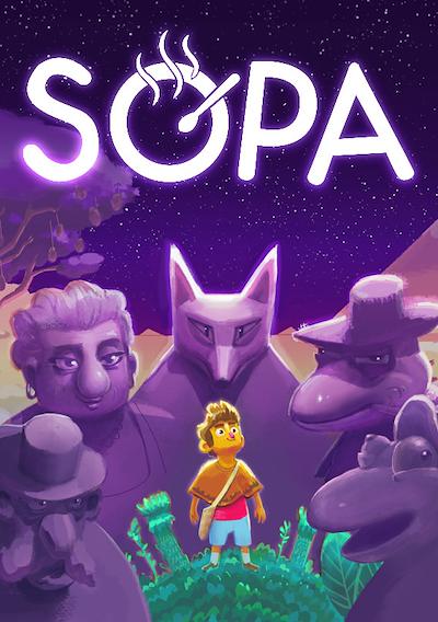 Cover image for the game Sopa: Tale of the Stolen Potato