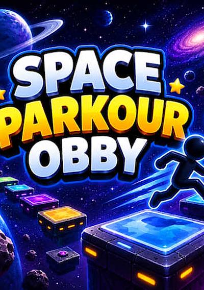 Cover image for the game Space Parkour Obby