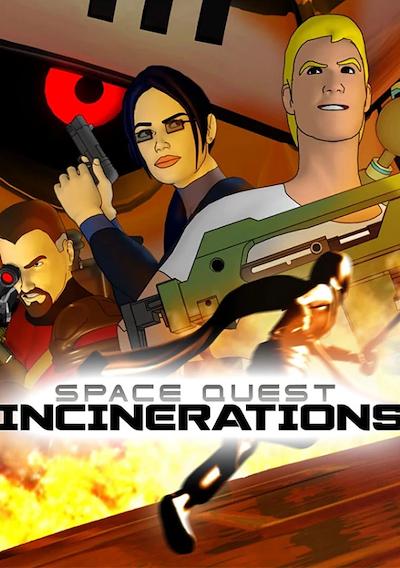 Cover image for the game Space Quest: Incinerations