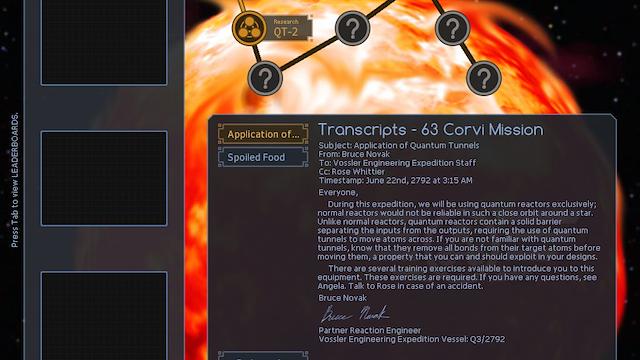 Image for the game SpaceChem: 63 Corvi