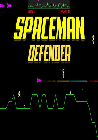Cover image for the game Spaceman Defender