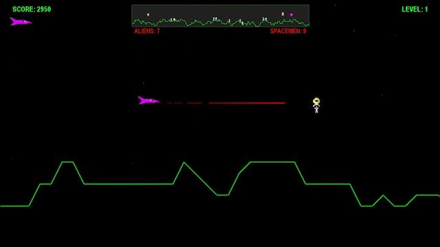 Image for the game Spaceman Defender