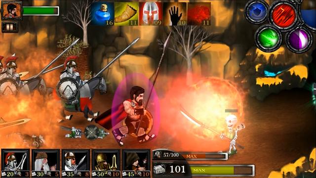 Image for the game Spartans Vs Zombies Defense