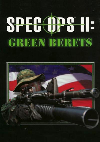Cover image for the game Spec Ops II: Green Berets